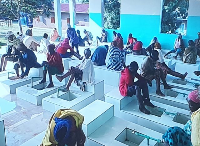 Current foot hygiene layout